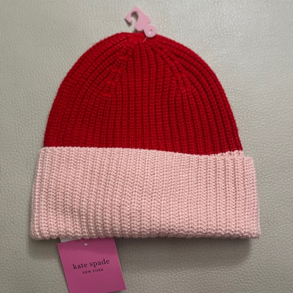 NWT - Kate Spade Front Bow Beanie - Picture 2 of 3